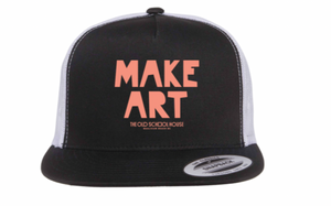 TOSH - "Make Art" Flat Bill Hat