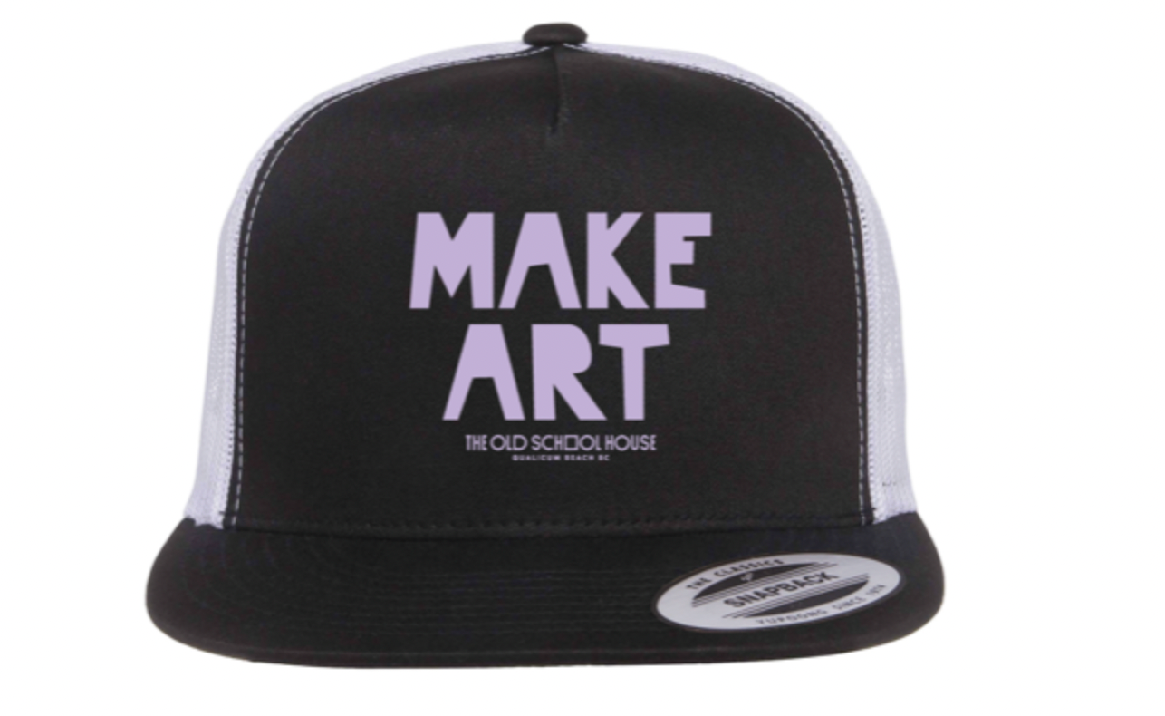 TOSH - "Make Art" Flat Bill Hat