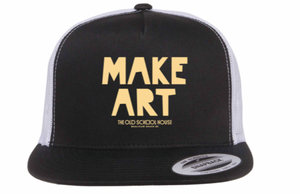 TOSH - "Make Art" Flat Bill Hat