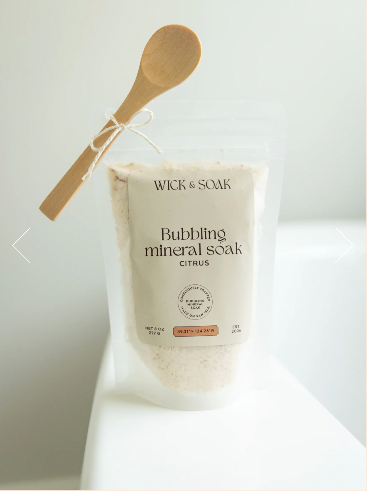 Wick & Soak - Bubbling Mineral Soaks - Citrus