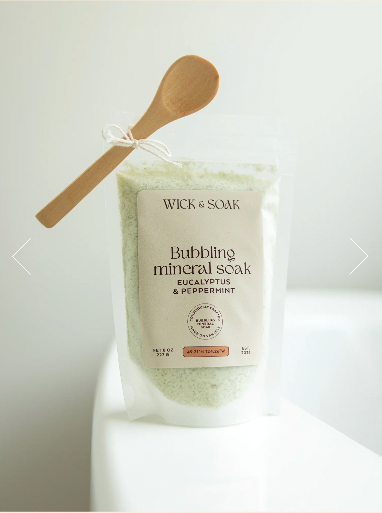 Wick & Soak - Bubbling Mineral Soaks - Eucalyptus & Peppermint
