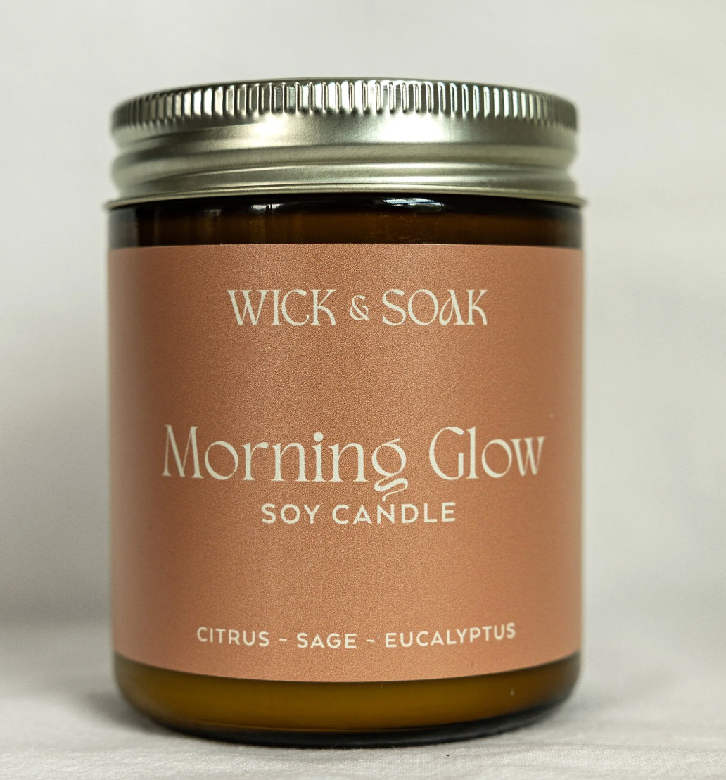 Wick & Soak - Soy Candles - Morning Glow