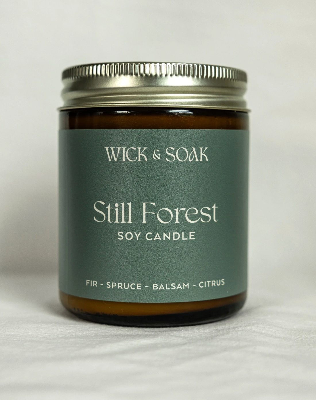 Wick & Soak - Soy Candles - Still Forest
