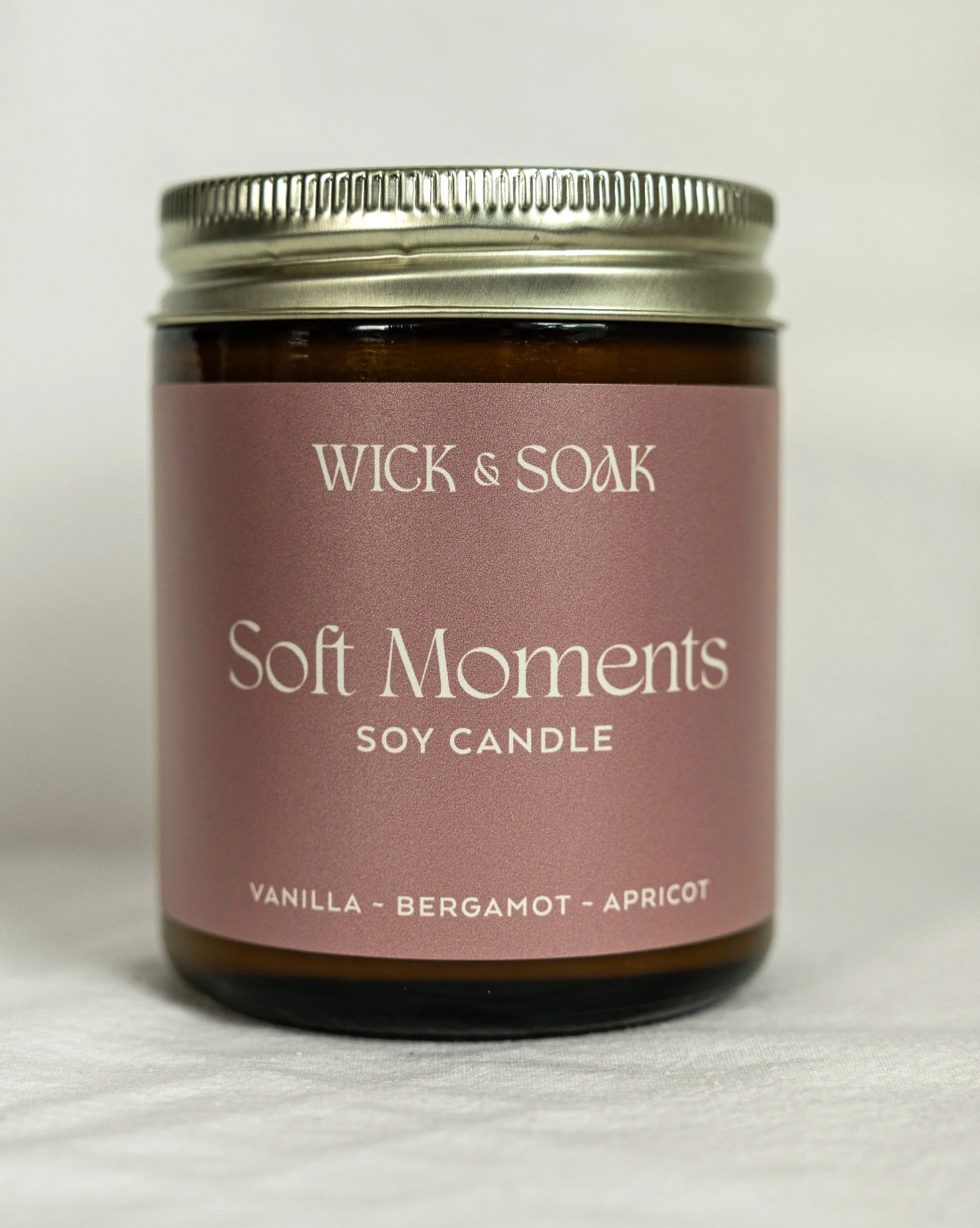 Wick & Soak - Soy Candles - Soft Moments