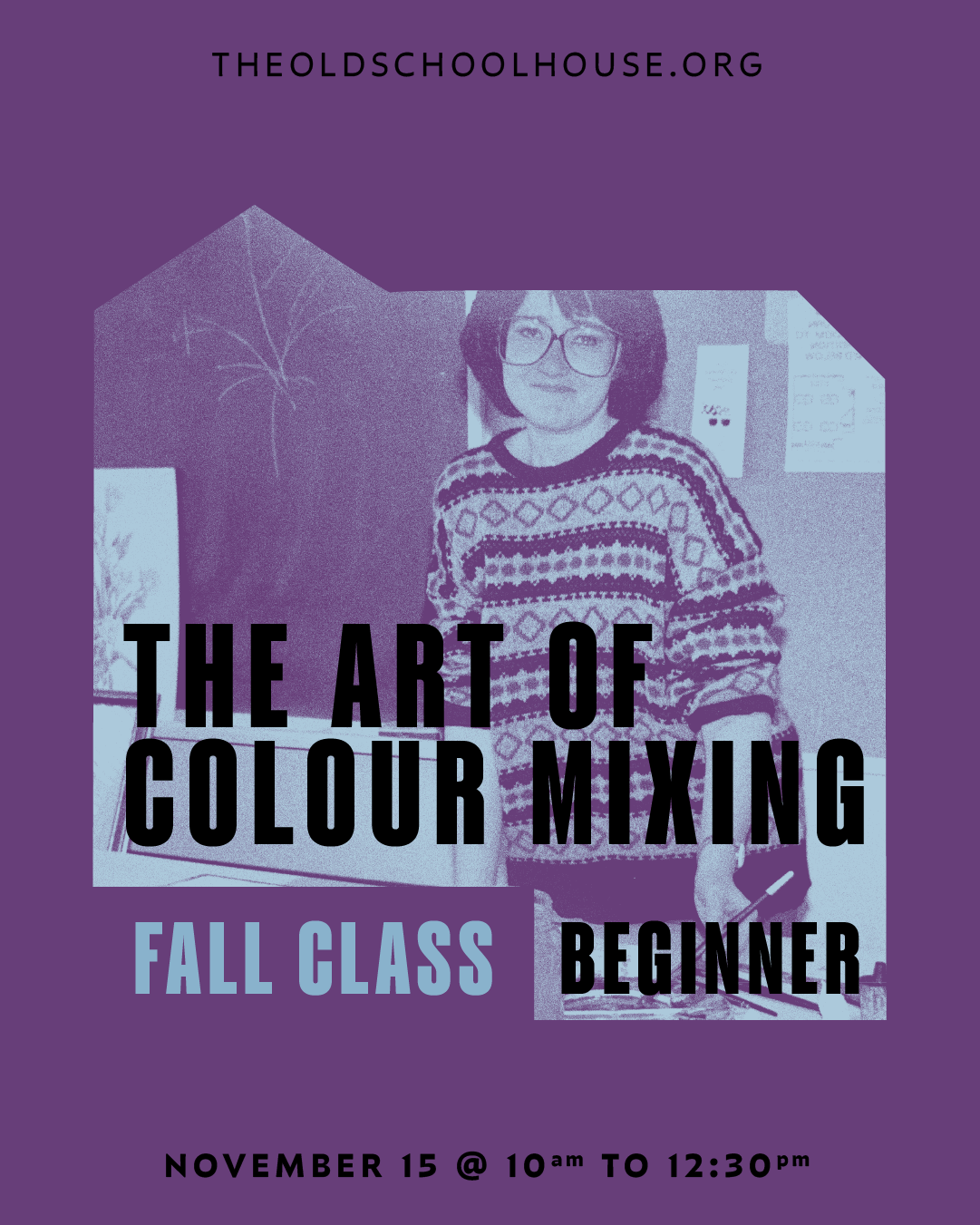 The Art of Colour Mixing with Susan Schaefer Wed Nov 15th 10am to 12:30pm, 2023