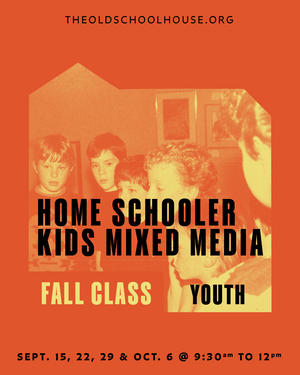 FALL 2023 Home Schooler Kids Mixed Media Fridays 9:30-12 with Juli Rockliff October 20/27/Nov 3/Nov 10th