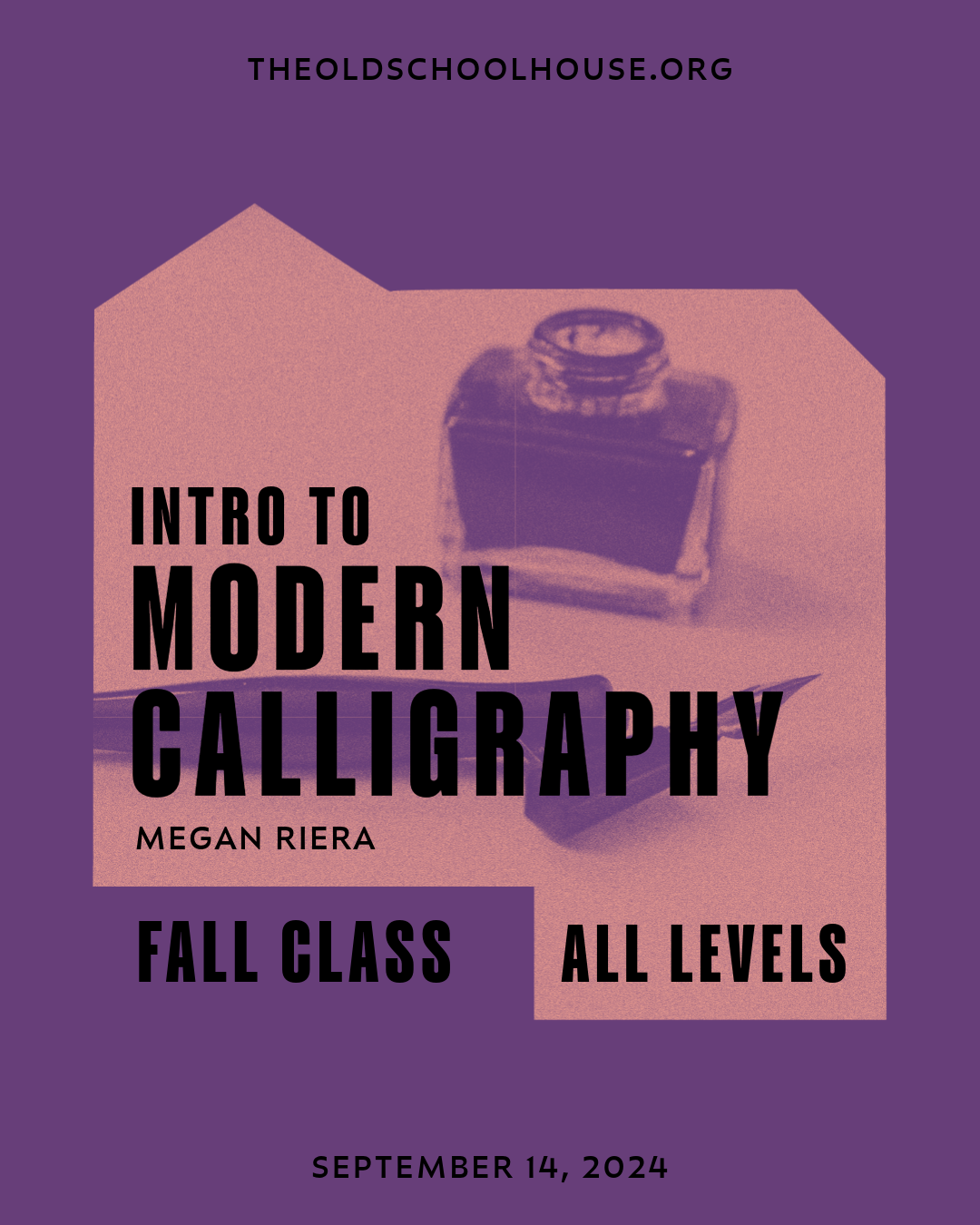 Modern Calligraphy | Megan Riera | September 14th 2024 | 10am - 12:30pm