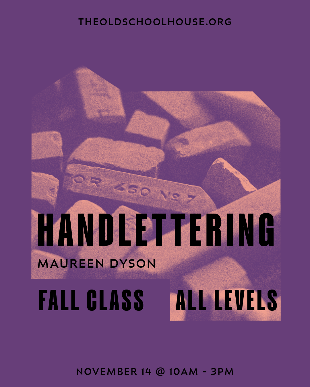 Handlettering | Maureen Dyson | November 14th and 15th, 2024 10am to 3pm