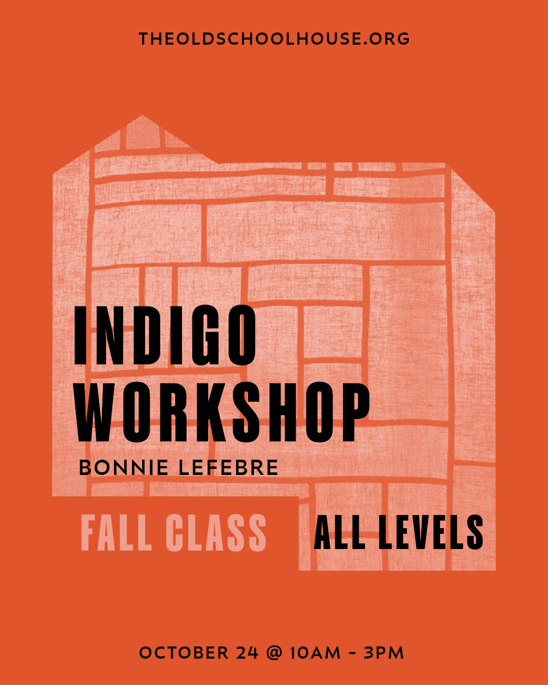 Indigo Workshop | Bonnie Lefebre | October 24th, 2024 | 10am  to 3pm