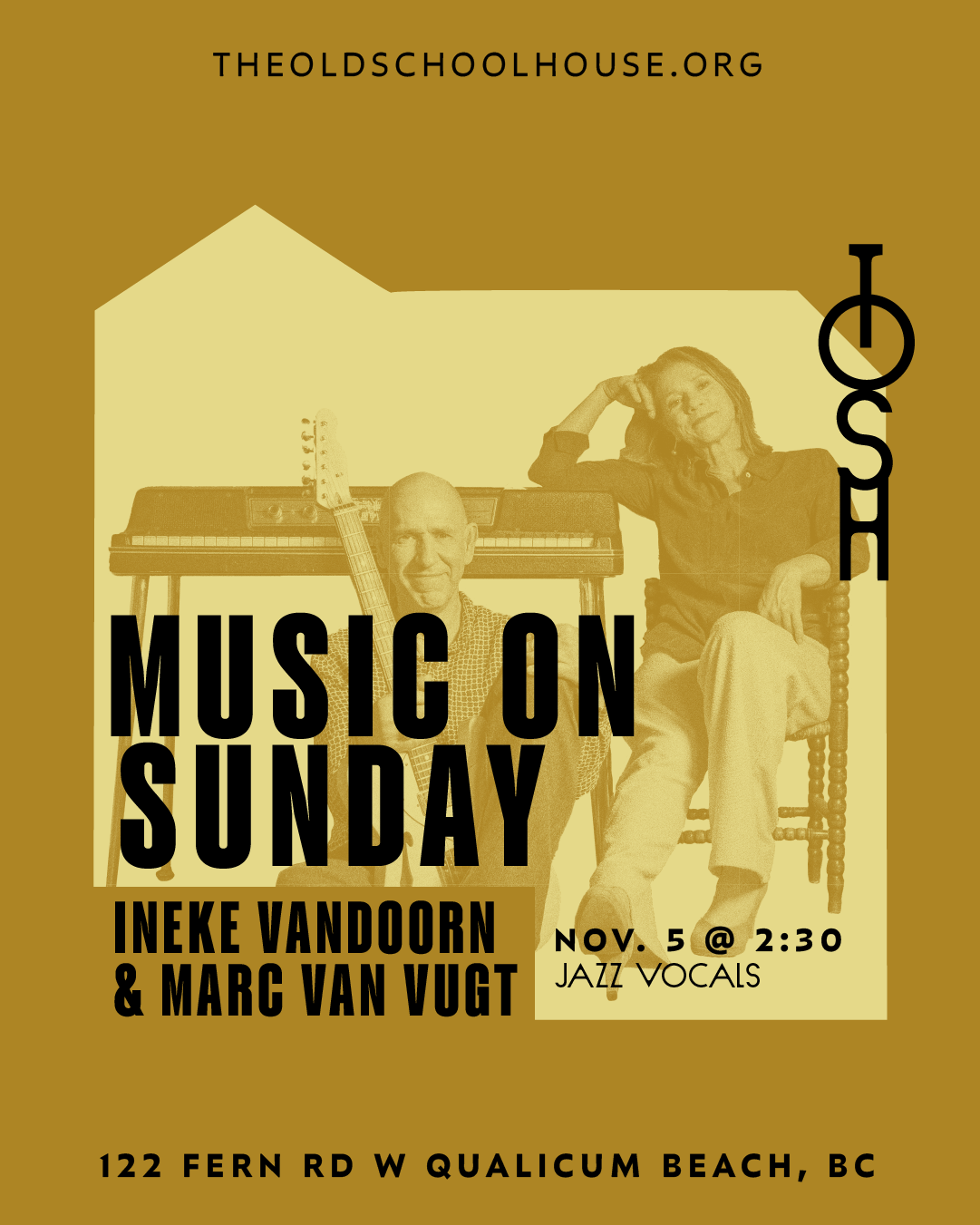 November 5, 2023 Music on Sunday with Ineke Vandoorn & Marc van Vugt