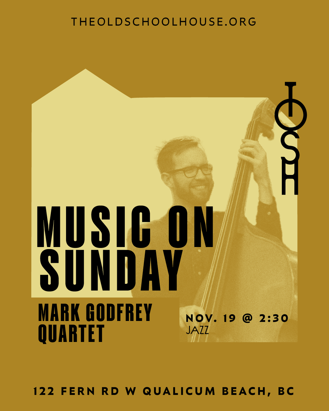 November 19, 2023 Music on Sunday with Mark Godfrey Quartet