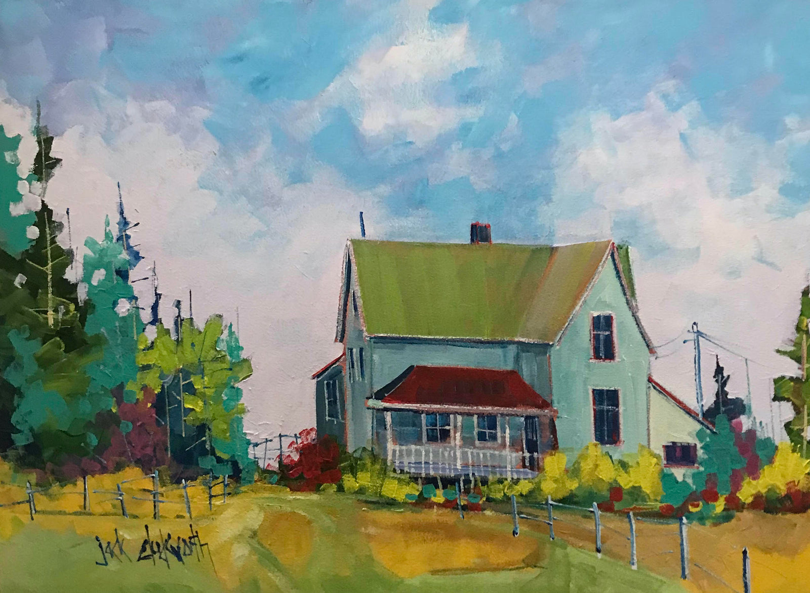 Jack Duckworth - Painting - Turn of The Century