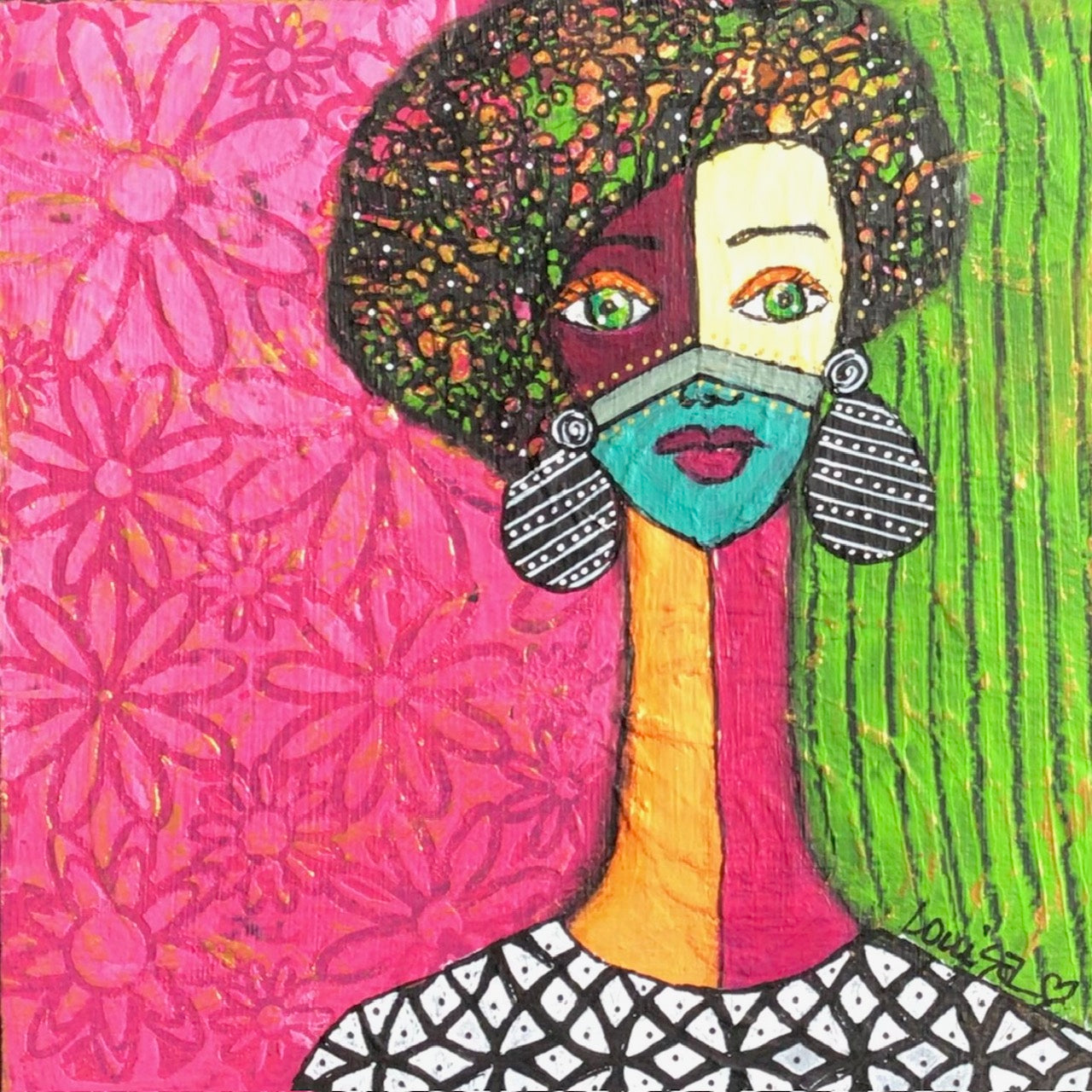 Lois Goodnough - Painting - Dee Dee