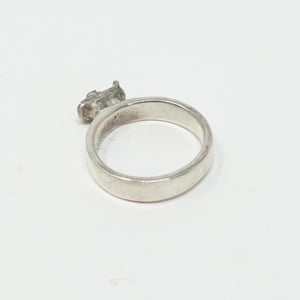 Jonathan Rout - Abstract silver ring