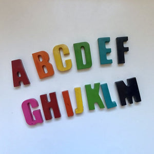 Calgary Crayons - Alphabet Box Set (Rainbow Colours)