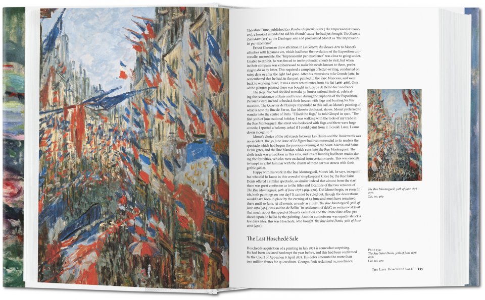 TASCHEN BOOKS - Monet. The Triumph of Impressionism. (Bibliotheca Universalis Edition)