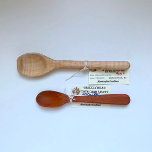 Bill Pukesh - wood - Small Spoons (assorted)