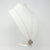 Beads Of Joy - necklace (ivory with brown swirls glass bead)