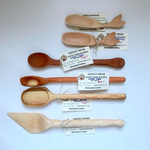 Bill Pukesh - wood - Medium Spoons (assorted)