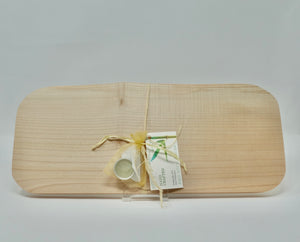 Ken Parkinson - Spalted Maple Cheese Board 17"x7"