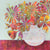 Lois Goodnough - Painting - Fluorescent Flowers II