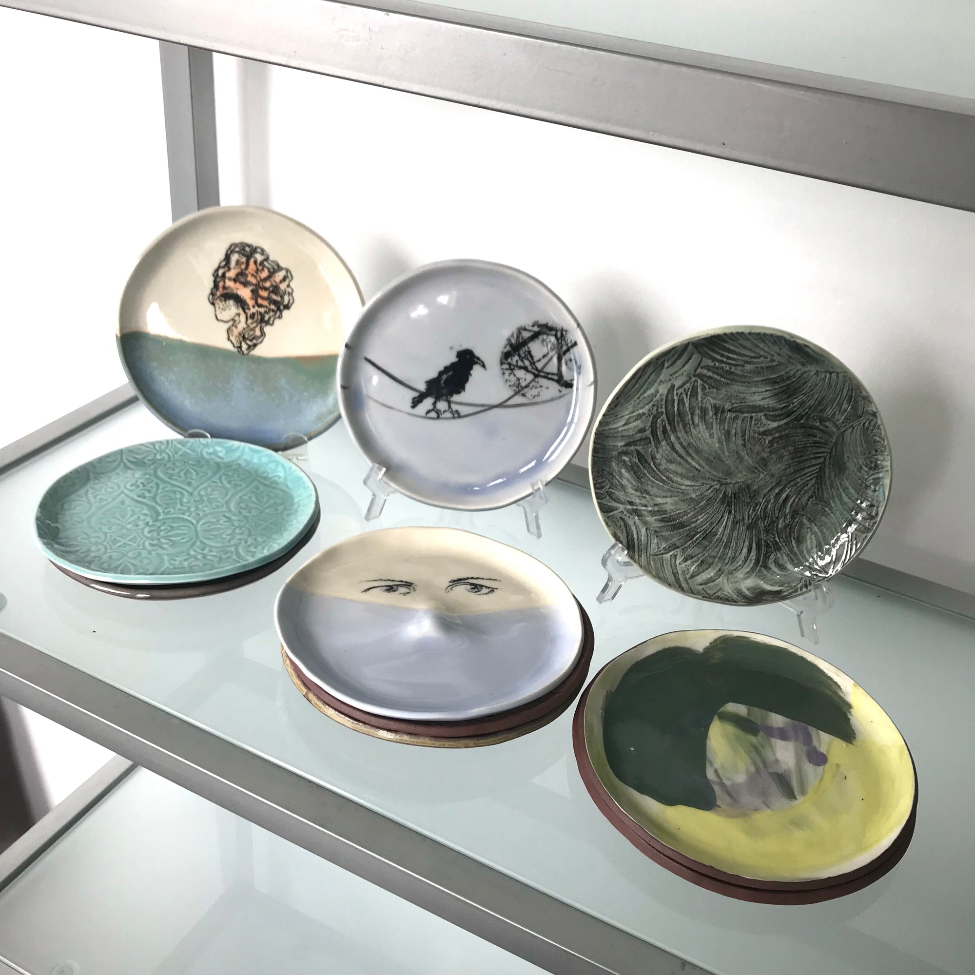 Linda Lewis - Ceramic - Plates Various Designs