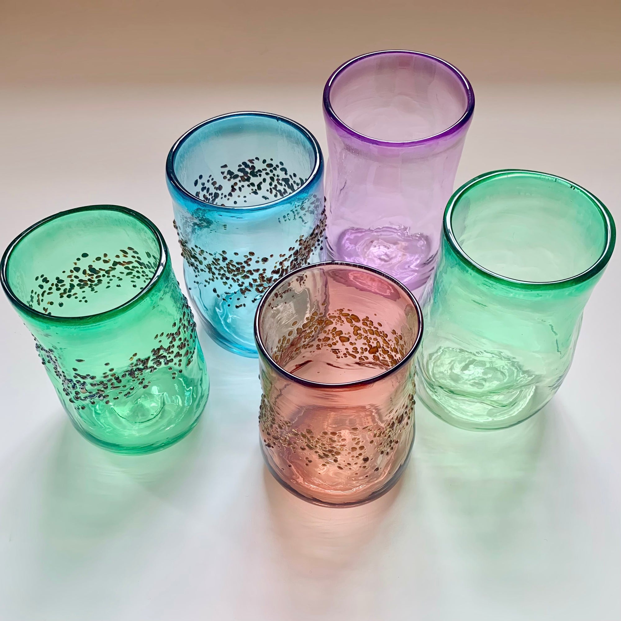 Ted Jolda - party glasses - various colours