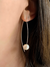 Mindan's Designs - Jewellery - Pearl Cross Over Earrings