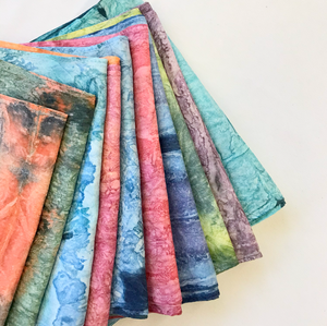 Joanna Rogers - Hand dyed silk scarf - Assorted Colours