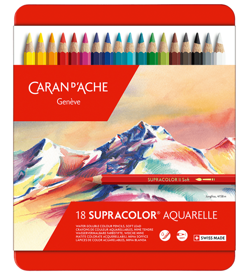 Caran D'Ache -  Supracolor Pencils 18