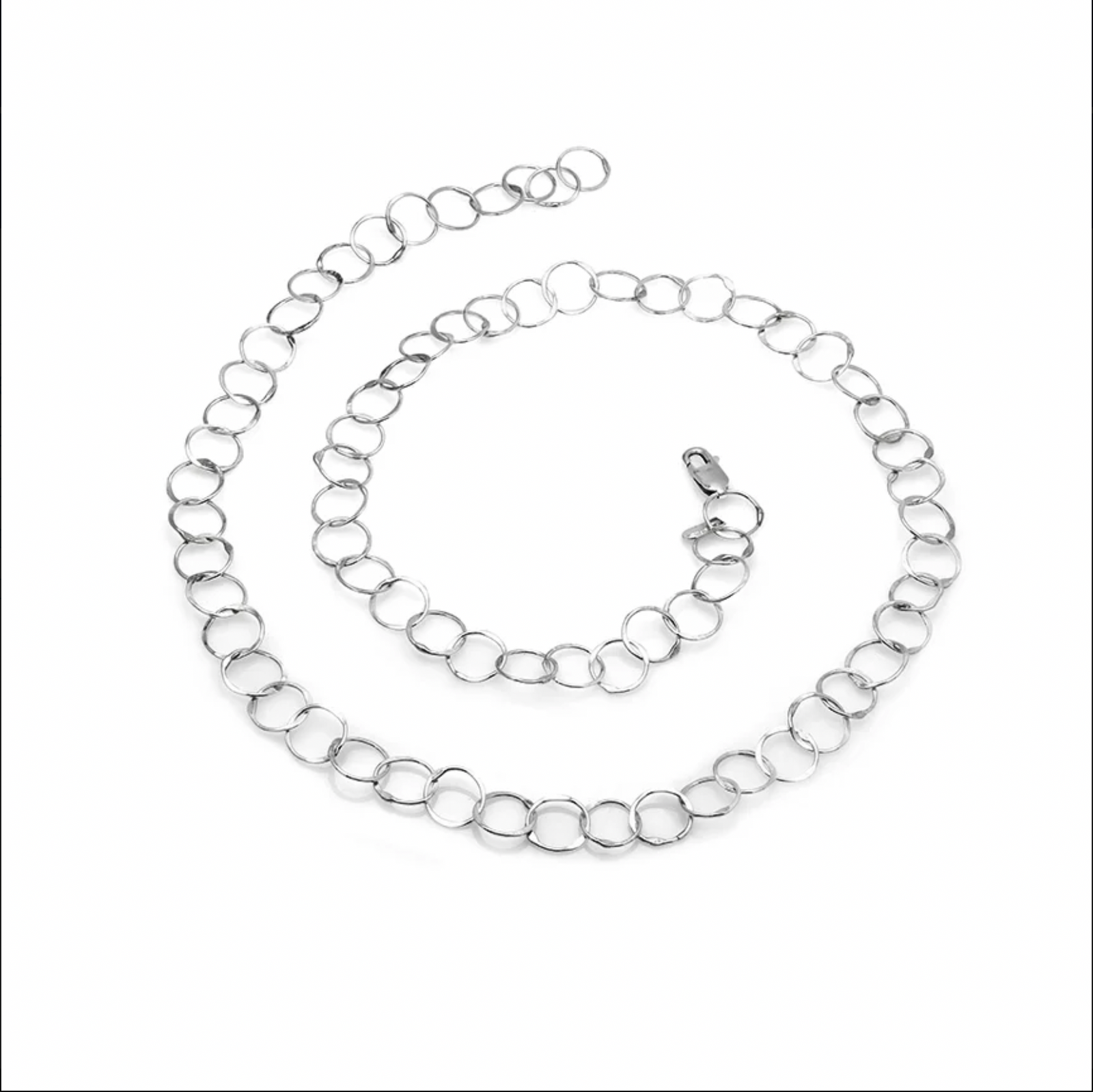 Madeleine Chisholm - Jewellery - Hammered Link Necklace