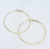 Mindan's Designs - Jewellery - Gold Filled Hammered Hoops