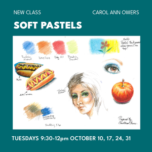 Soft Pastels | Carol Ann Owers | Tues October 10, 17,24,31 2023 9:30-12