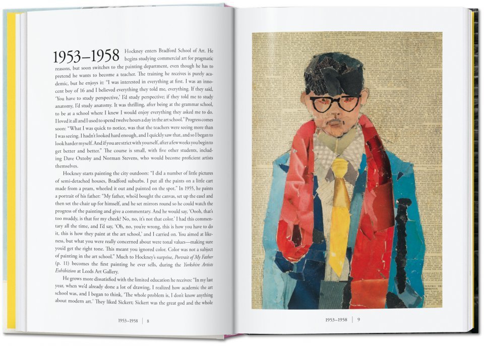 TASCHEN BOOKS - David Hockney. A Chronology. 45th Anniversary Edition
